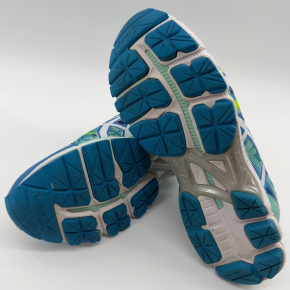 ASICS Gel Sonic Women's Running Shoes Athletic Sneakers Size 10 Blue Teal Yellow - Picture 6 of 6